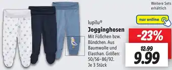 Lidl Lupilu Jogginghosen Angebot