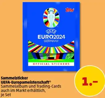 PENNY Sammelsticker UEFA-Europameisterschaft Angebot