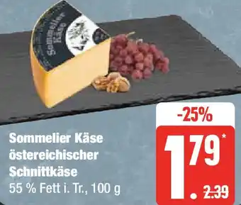 Edeka Sommelier Käse östereichischer Schnittkäse 100 g Angebot