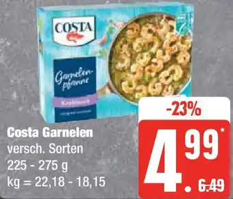 Edeka Costa Garnelen 225-275 g Angebot