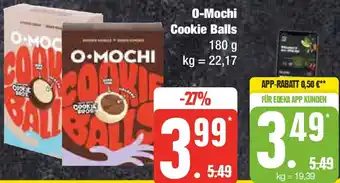 Edeka 0-Mochi Cookie Balls 180 g Angebot