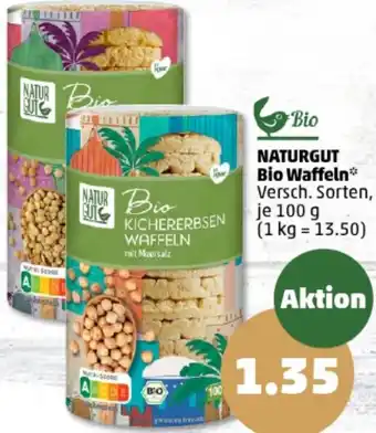 PENNY NATURGUT Bio Waffeln 100 g Angebot