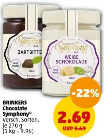 PENNY BRINKERS Chocolate Symphony 270 g Angebot