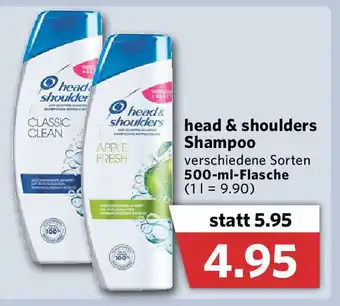 Combi Head & Shoulders Shampoo 500ml Angebot