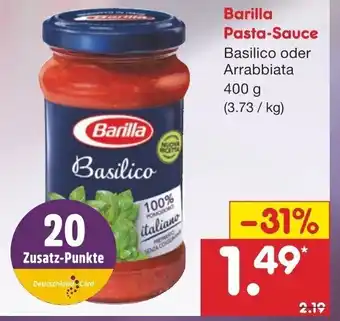 Netto Marken-Discount Barilla Pasta Sauce 400g Angebot