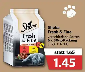 Combi Sheba Fresh & Fine 6x50g Angebot