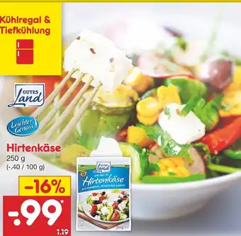 Netto Marken-Discount Hirtenkäse 250g Angebot