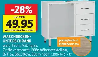 SCONTO Waschbeckenunterschrank Angebot