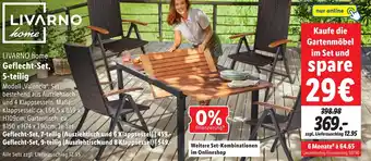 Lidl LIVARNO home Geflecht-Set, 5-teilig Angebot