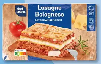 Lidl Chef Select Lasagne Bolognese 1 kg Angebot