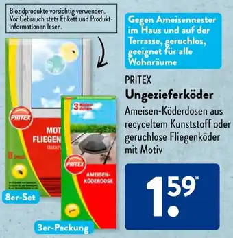 Aldi Süd PRITEX Ungezieferköder Angebot