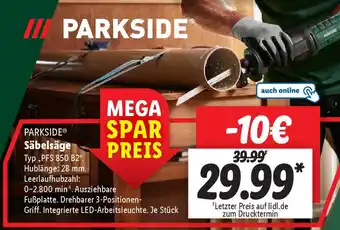 Lidl PARKSIDE Säbelsäge Angebot