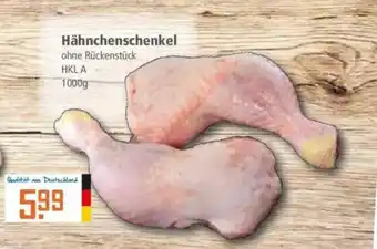 Klaas und Kock Hähnchenschenkel ohne Rückenstück 1000g Angebot