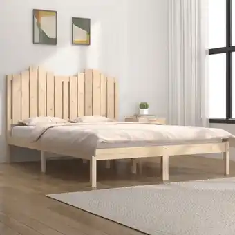 ManoMano Massivholzbett,Schlafzimmerbett,Doppelbett,Bett für Jugendliche,Erwachsene, ältere Menschen Kiefer 120x200 cm BZSTK385740 Mai Angebot