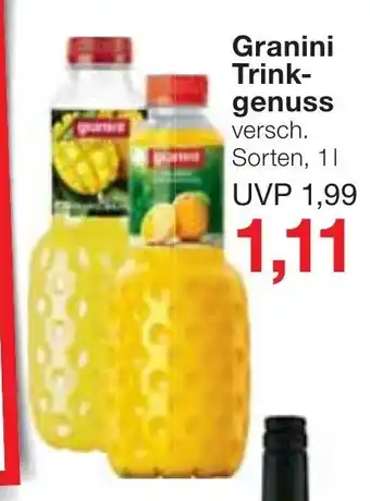 Jawoll Granini Trinkgenuss 1L Angebot