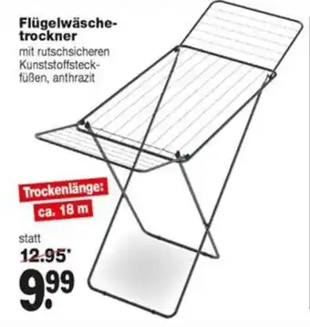 Repo Markt Flügelwäschetrockner Angebot