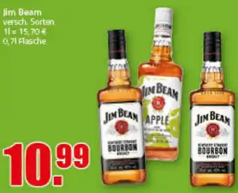 Ihr Frischmarkt Jim Beam 0,7 L Flasche Angebot