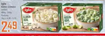 Klaas und Kock Iglo Rahm-Gemüse sortiert 480g-500g Packung Angebot