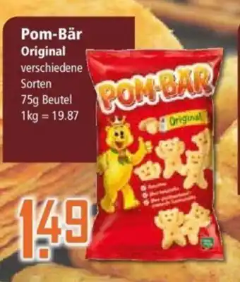 Klaas und Kock Pom-Bär Original verschiedene Sorten 75g Beutel Angebot