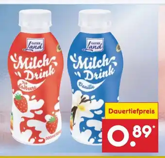 Netto Marken-Discount GUTES Land Milchdrink versch. Sorten 500 ml Angebot