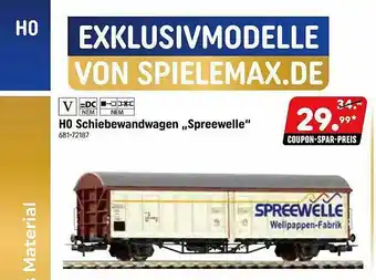 Spiele Max H0 Schiebewandwagen „spreewelle” Angebot