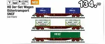 Spiele Max H0 3er-set Wagen Gütertransport Sncf Angebot