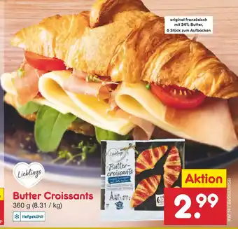 Netto Marken-Discount Lieblings Butter Croissants 360 g Angebot