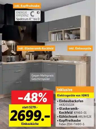 SCONTO Einbauküche Angebot