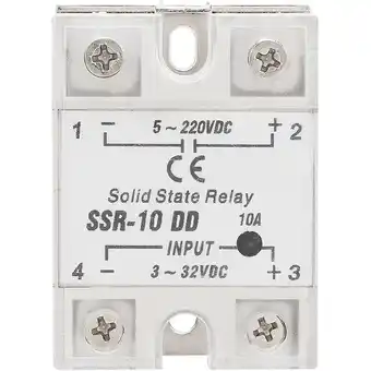 ManoMano Eosnow SSR-10 DD 10A 5-220VDC Halbleiterrelais für industrielle Automatisierungsprozesse Angebot