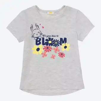 NKD Mädchen-T-Shirt mit Blüten-Frontaufdruck Angebot