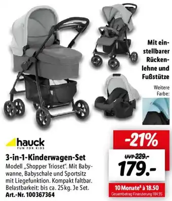 Lidl Hauck 3-in-1 Kinderwagen-Set Angebot