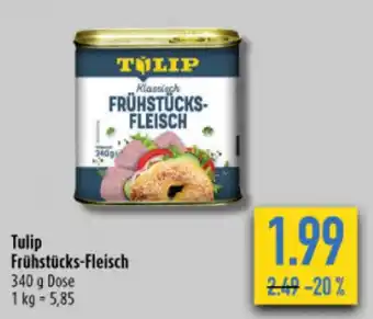 diska Tulip Frühstücks-Fleisch 340g Angebot