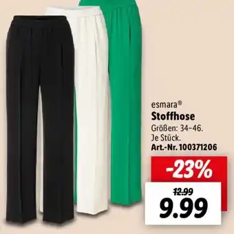 Lidl esmara Stoffhose Angebot