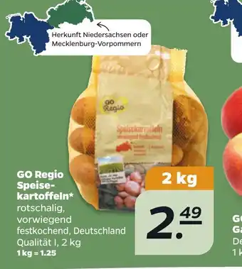 NETTO GO Regio Speise- kartoffeln 2 kg Angebot