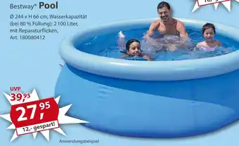 Sonderpreis Baumarkt Bestway Pool 244*66 2100L Angebot