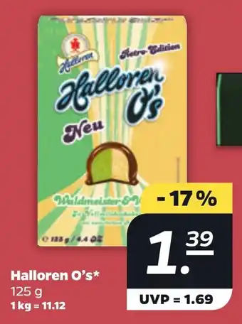 NETTO Halloren O's 125 g Angebot