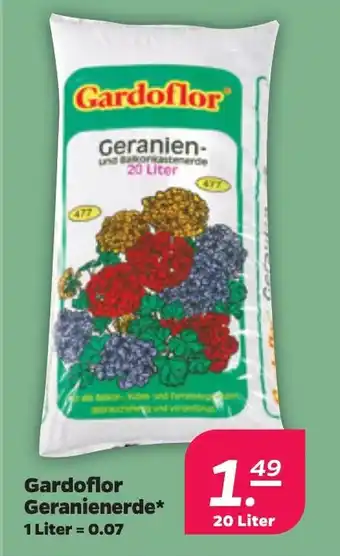 NETTO Gardoflor Geranienerde 1 Liter Angebot