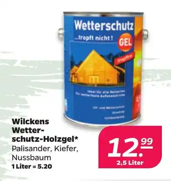 NETTO Wilckens Wetter- schutz-Holzgel 2,5 Liter Angebot