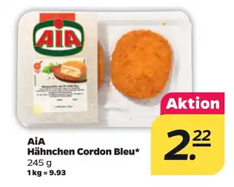 NETTO AiA Hähnchen Cordon Bleu 245 g Angebot