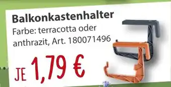 Sonderpreis Baumarkt Balkonkastenhalter Angebot