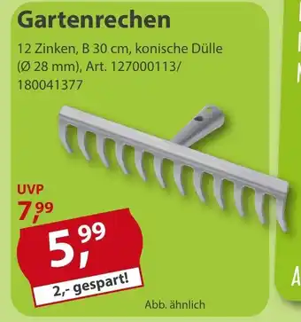 Sonderpreis Baumarkt Gartenrechen Angebot
