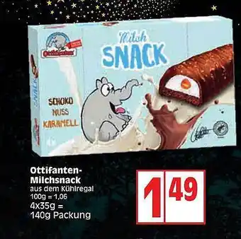 Edeka Ottifanten-milchsnack Angebot