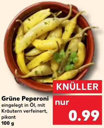 Kaufland Grüne Peperoni 100 g Angebot