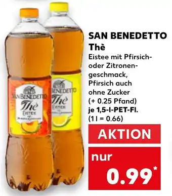 Kaufland SAN BENEDETTO Thè 1,5 L Angebot