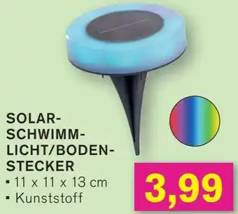 KODi SOLAR-SCHWIMMLICHT/BODENSTECKER Angebot