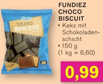 KODi FUNDIEZ CHOCO BISCUIT 150 g Angebot