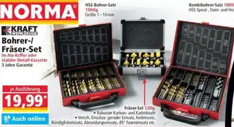 Norma KRAFT WERKZEUGE Bohrer/Fräser-Set Angebot