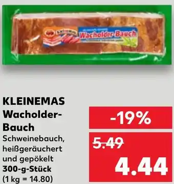 Kaufland KLEINEMAS Wacholder Bauch 300 g Stück Angebot