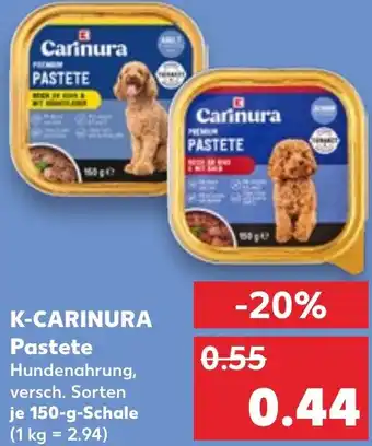 Kaufland K-CARINURA Pastete 150 g Schale Angebot