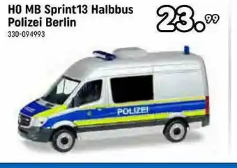 Spiele Max H0 Mb Sprint13 Halbbus Polizei Berlin Angebot